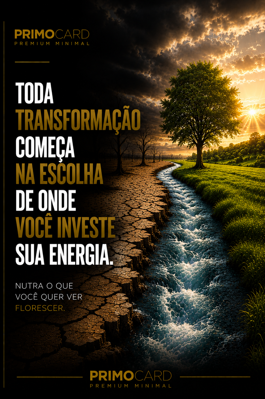 Você Colhe Aquilo Que Decide Cultivar