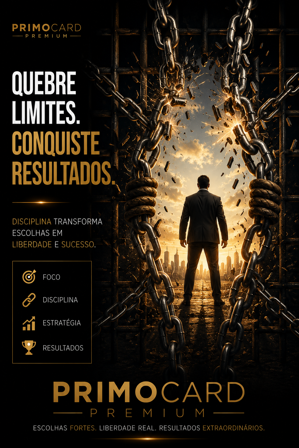 Quebre Limites. Conquiste Resultados.