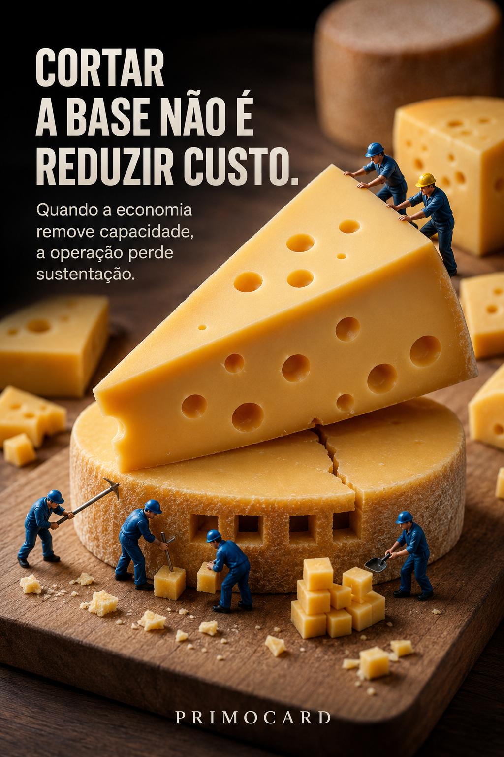 Reduzir custos sem destruir a capacidade