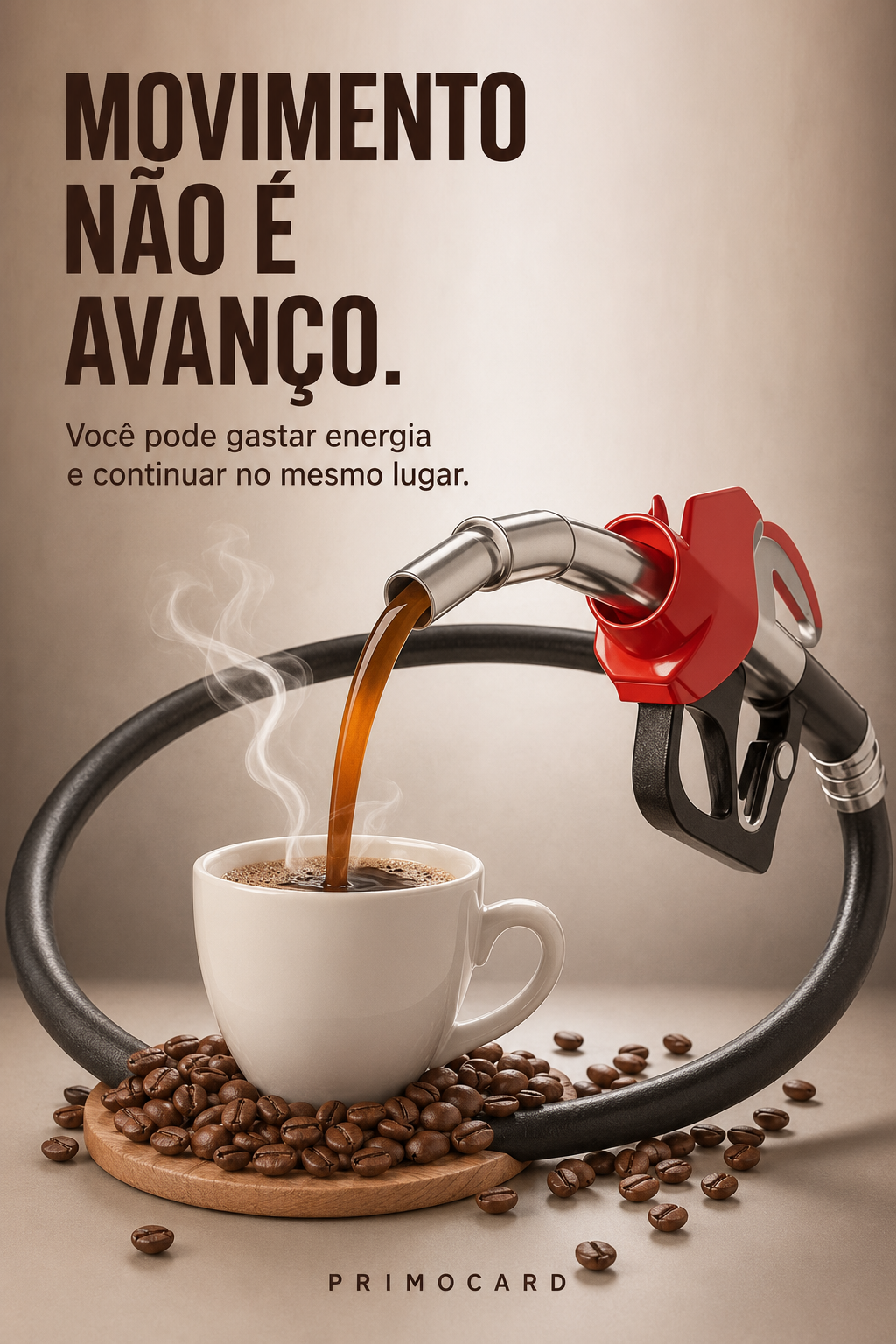 Movimento sem direção não gera progresso