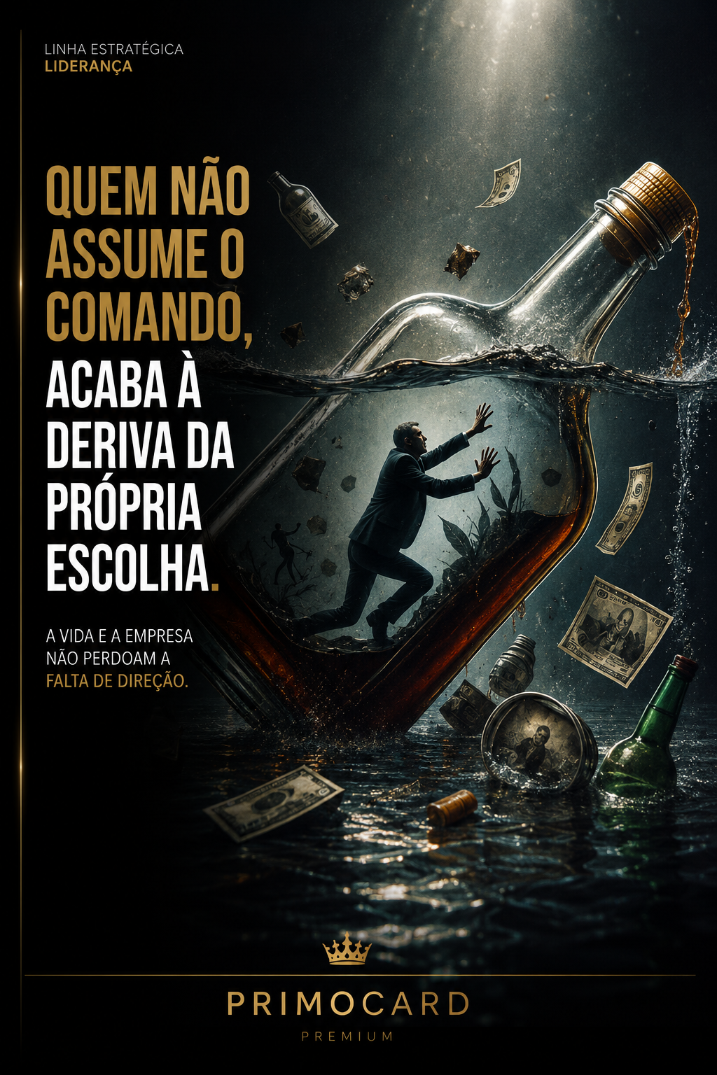 Quem Não Assume o Comando Escolhe a Deriva