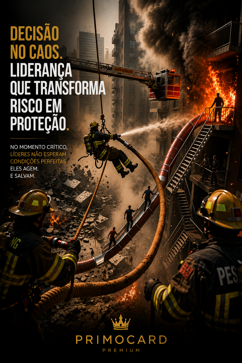 Liderança se Revela no Caos