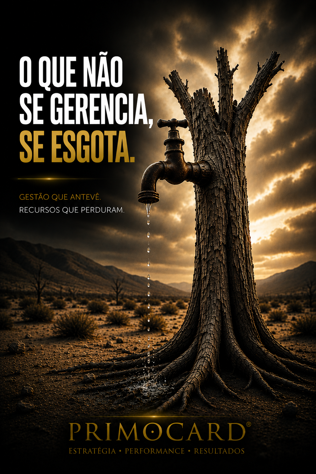 O Que Não Se Gerencia, Se Esgota