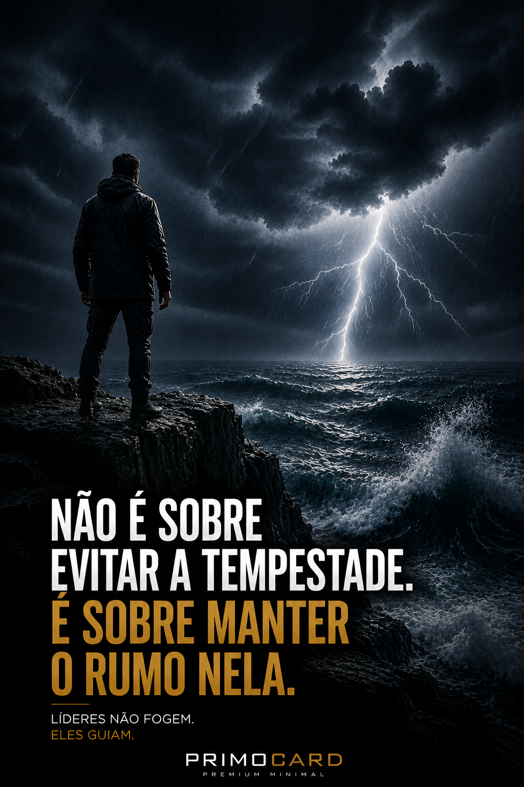 A Liderança se Revela na Tempestade