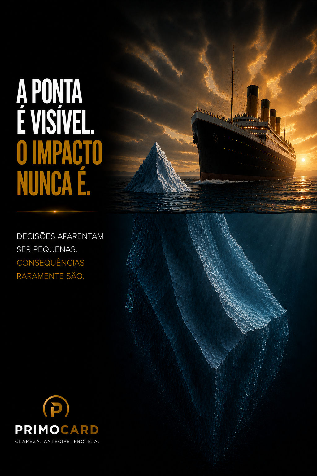 Os Maiores Riscos São Invisíveis.