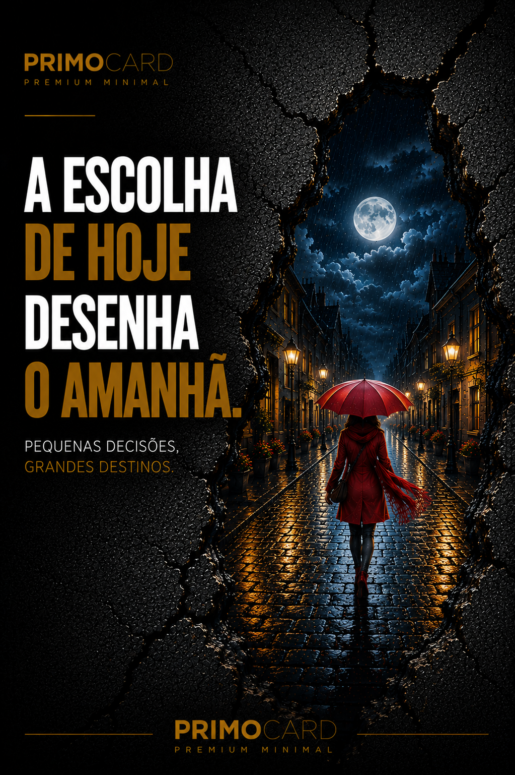 A Escolha de Hoje Desenha o Amanhã.