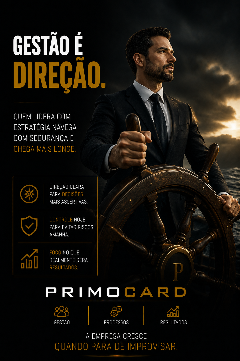 Gestão é Direção.