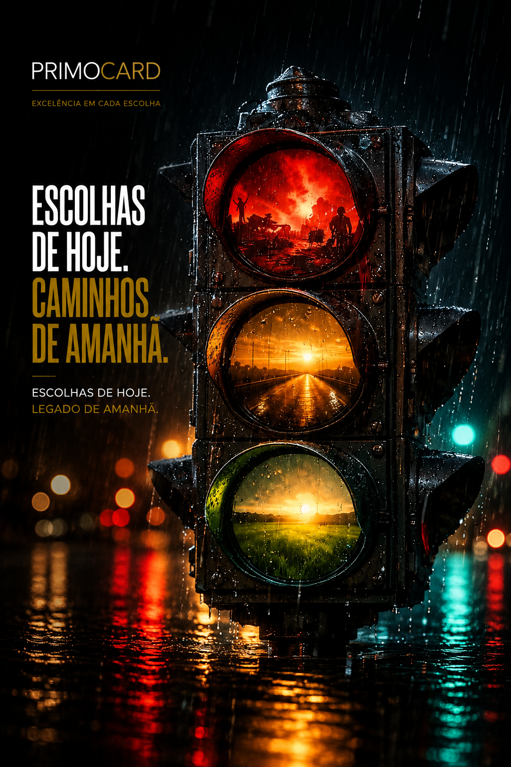 Cada Escolha Abre um Caminho