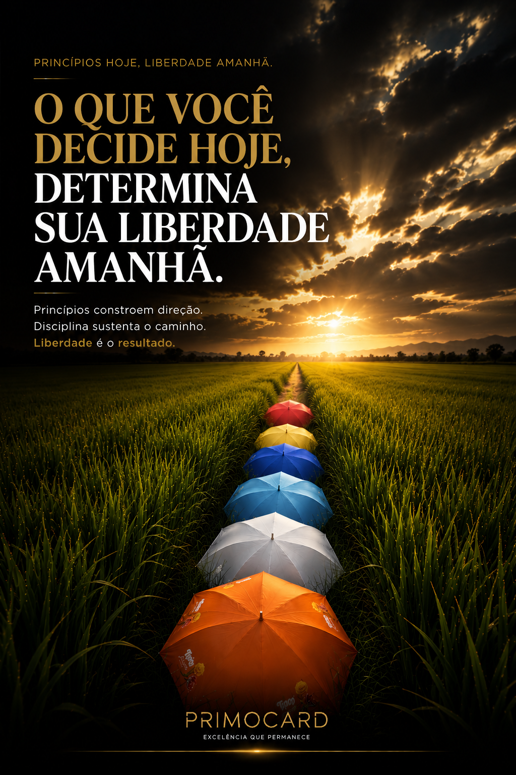 Suas Decisões Constroem Sua Liberdade