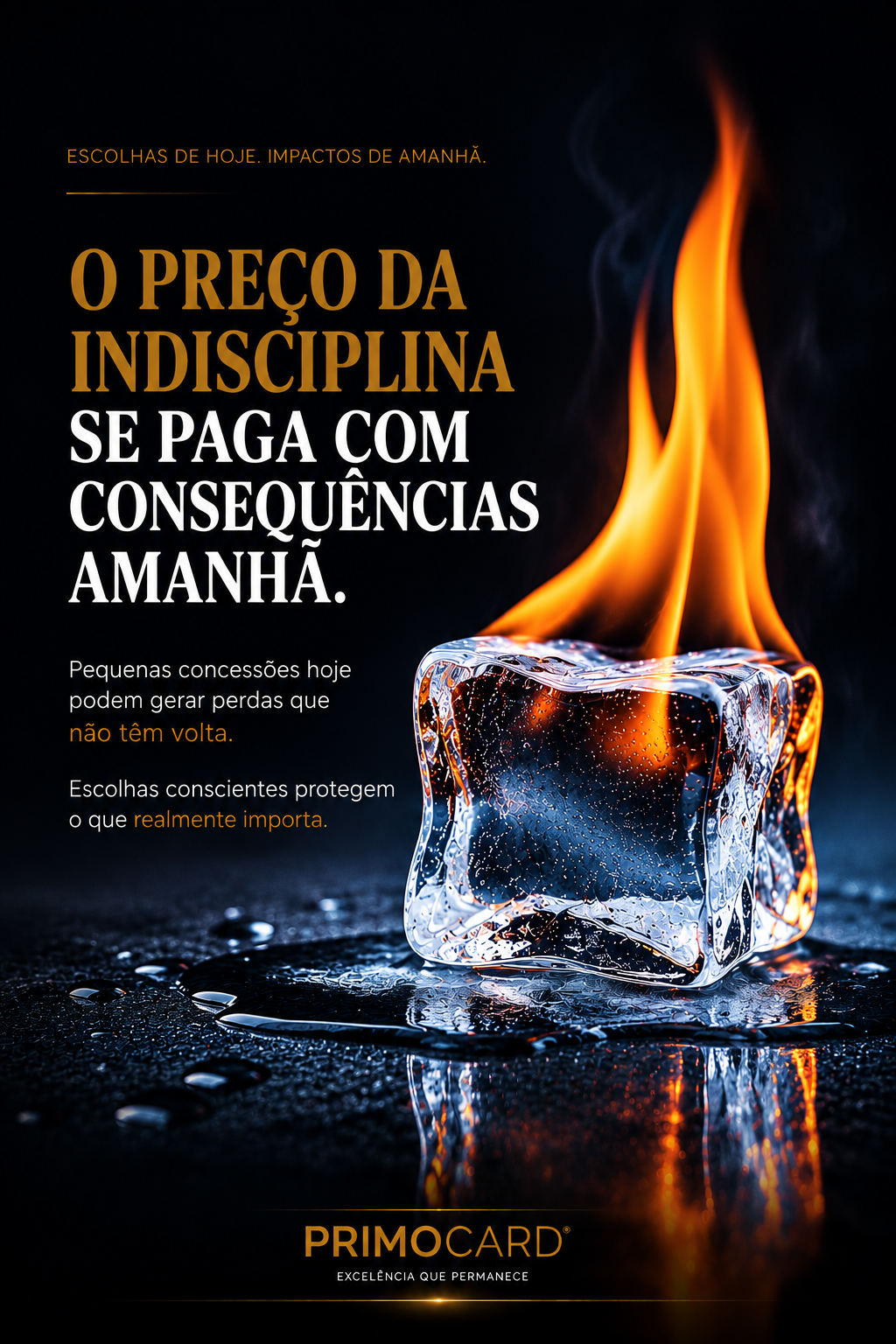 O Preço da Indisciplina Chega Amanhã