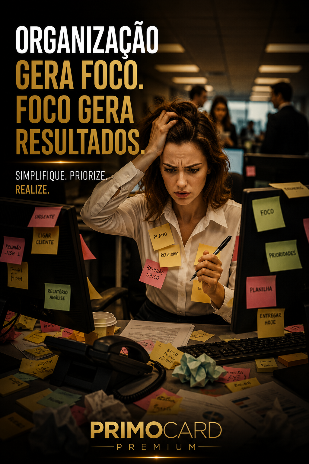 Organização Gera Foco. Foco Gera Resultados.