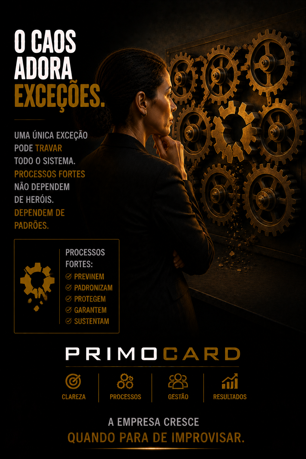 O caos adora exceções.