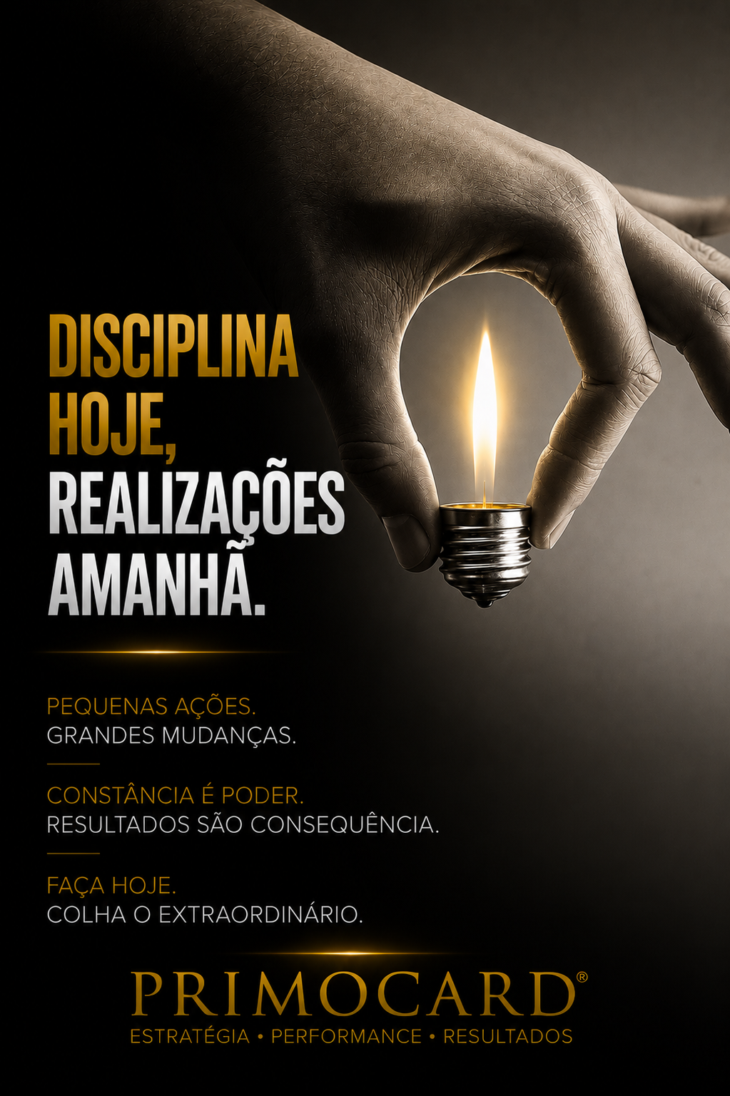 Disciplina Hoje Realizações Amanhã