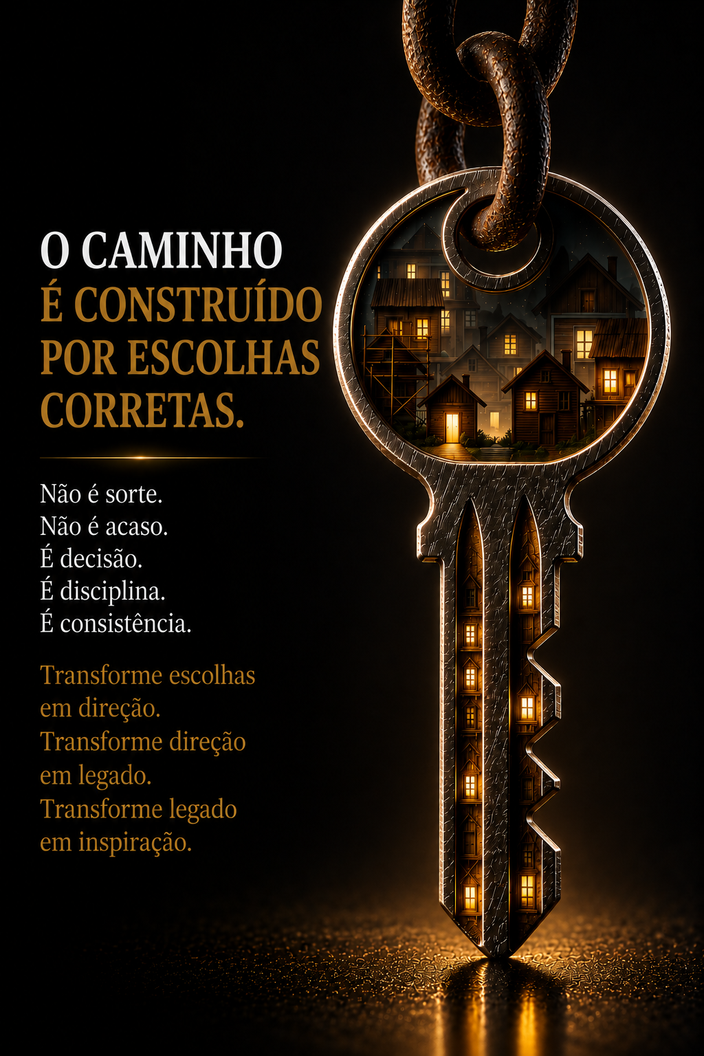 O crescimento empresarial é construído por escolhas corretas