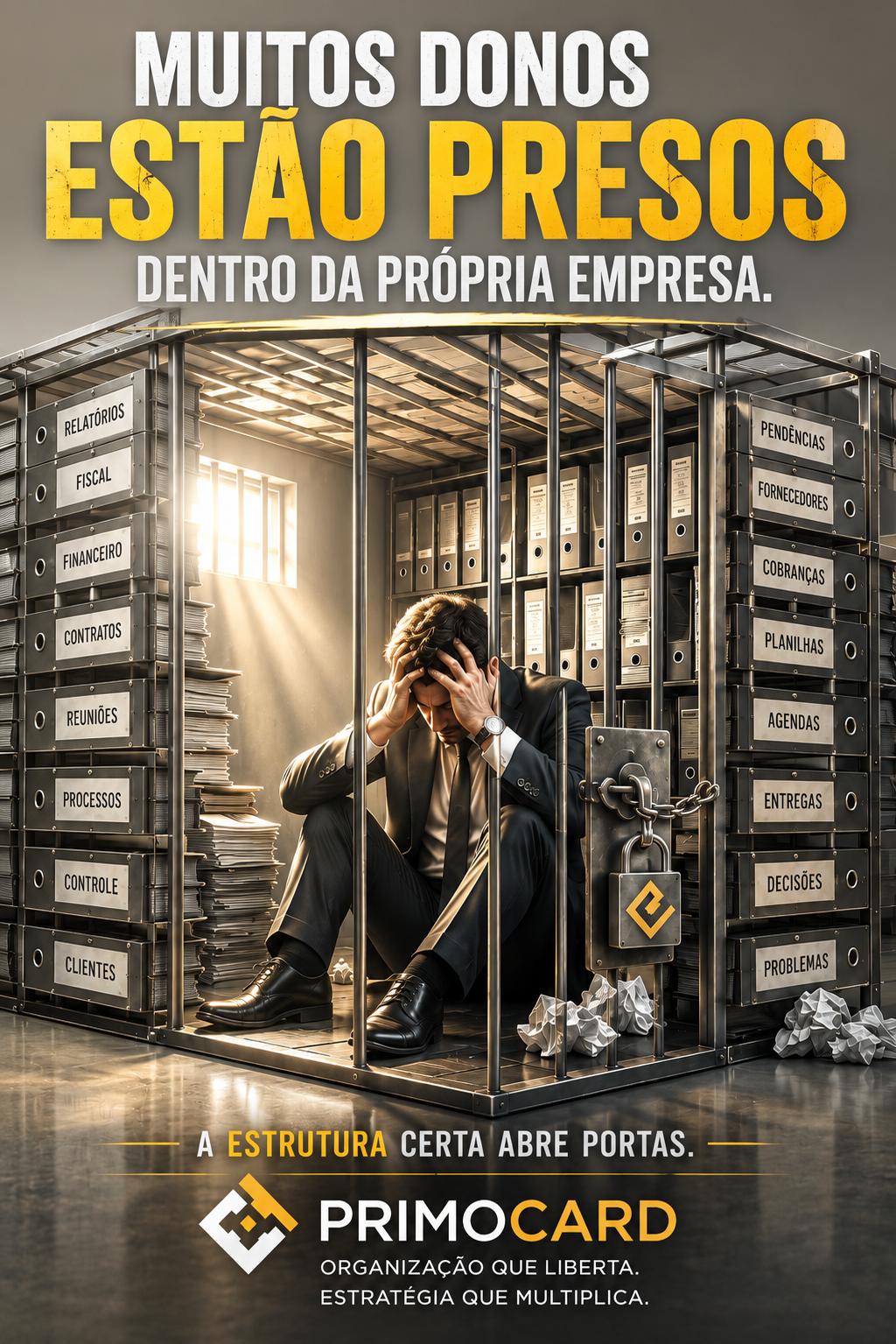 Quando a Empresa Cresce, Mas Continua Dependendo do Dono