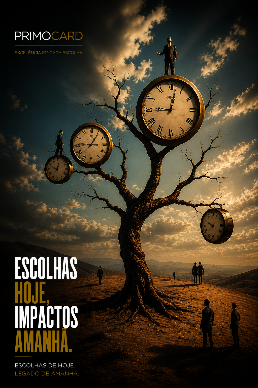 As escolhas de hoje formam o legado de amanhã