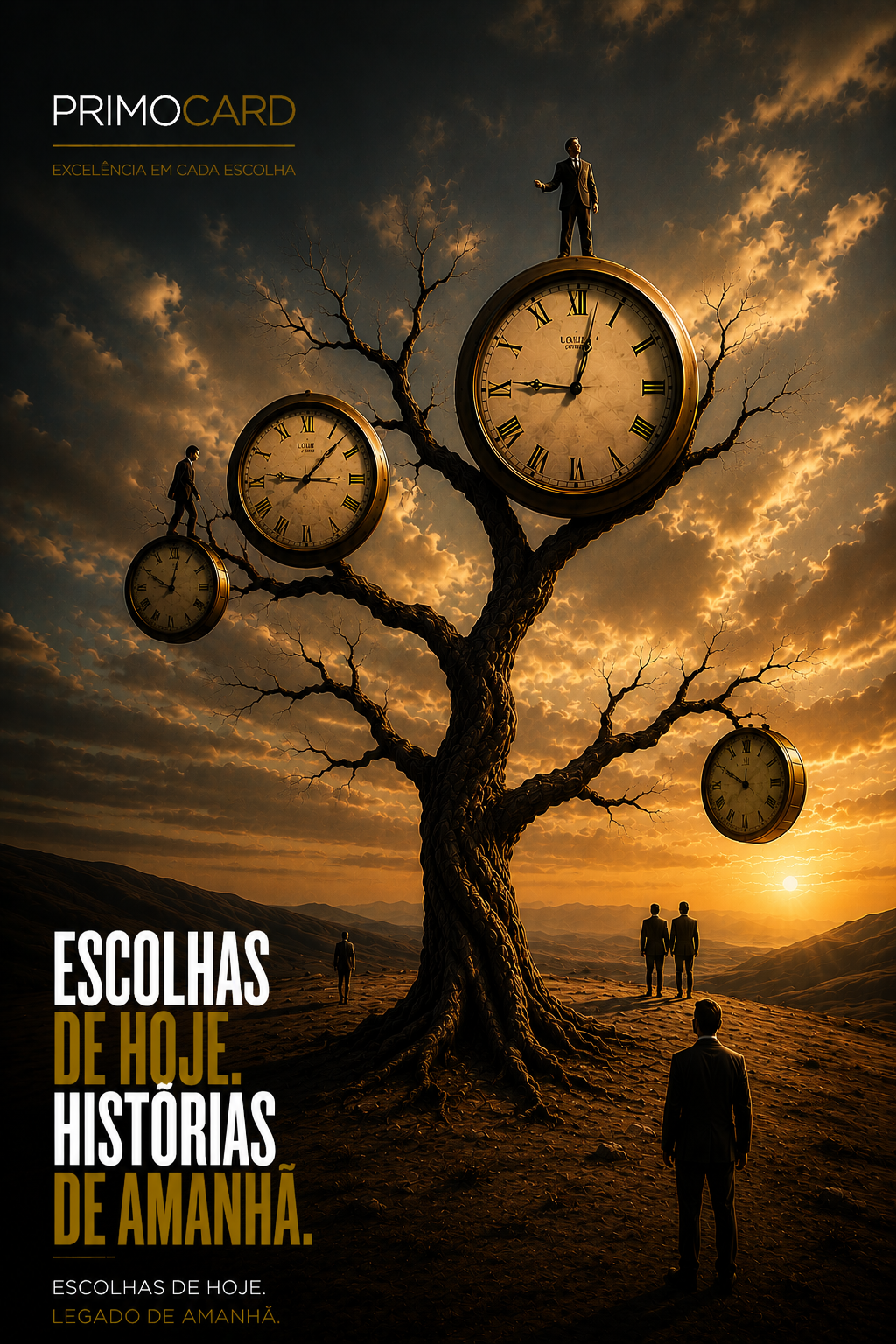 Escolhas de hoje, histórias de amanhã