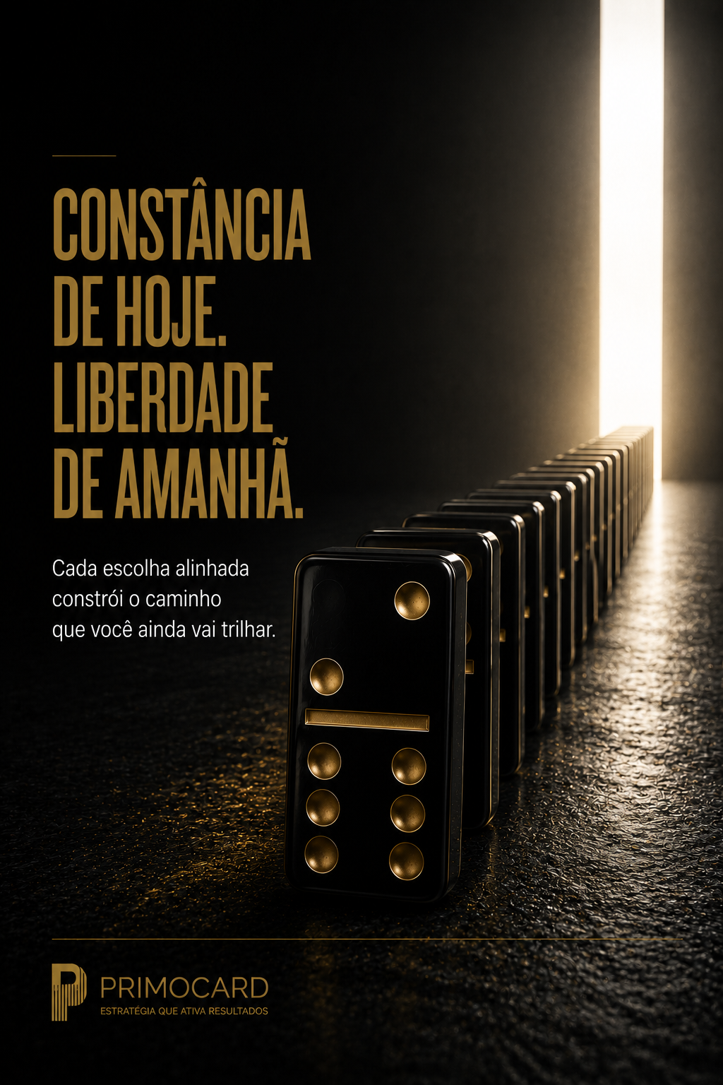 Constância hoje, liberdade amanhã