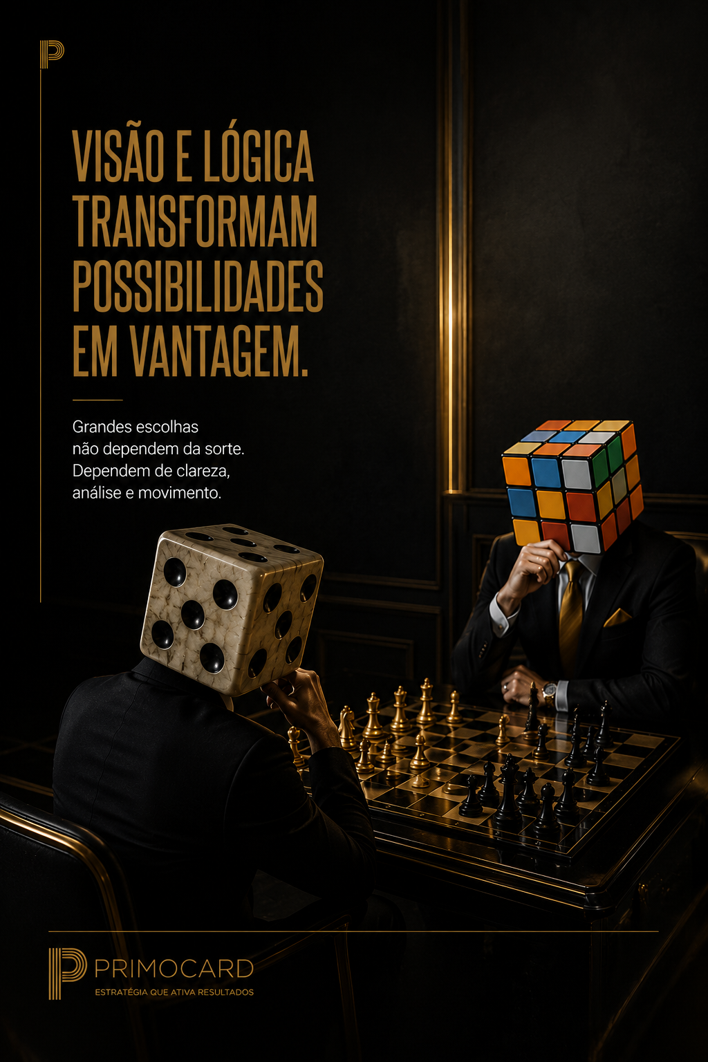 Visão e lógica transformam possibilidades em vantagem