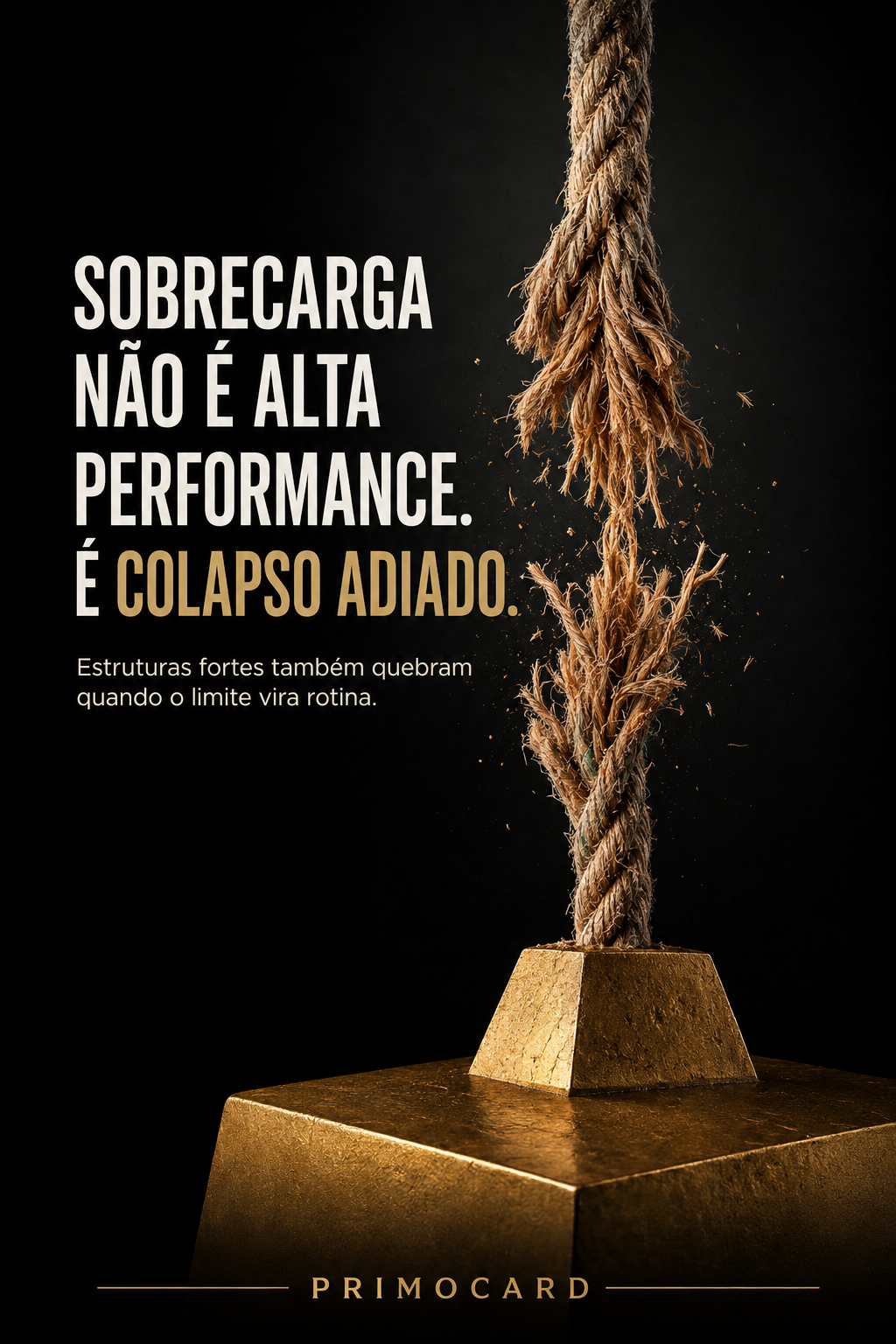 Sobrecarga não é sinônimo de alta performance