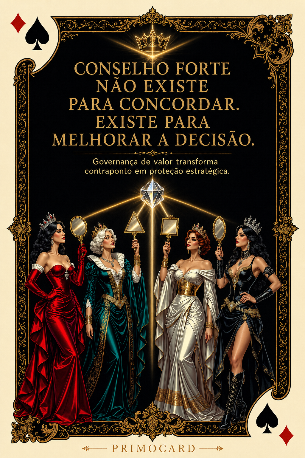 CONSELHO FORTE NÃO EXISTE PARA CONCORDAR