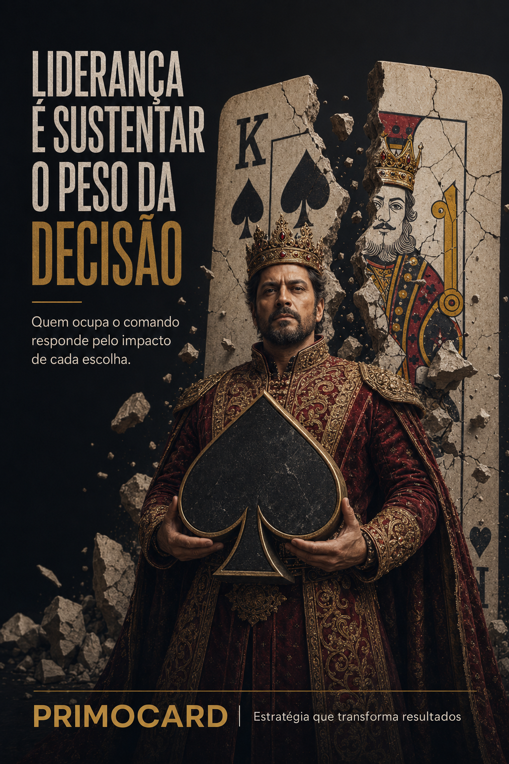 Liderar é sustentar o peso das decisões