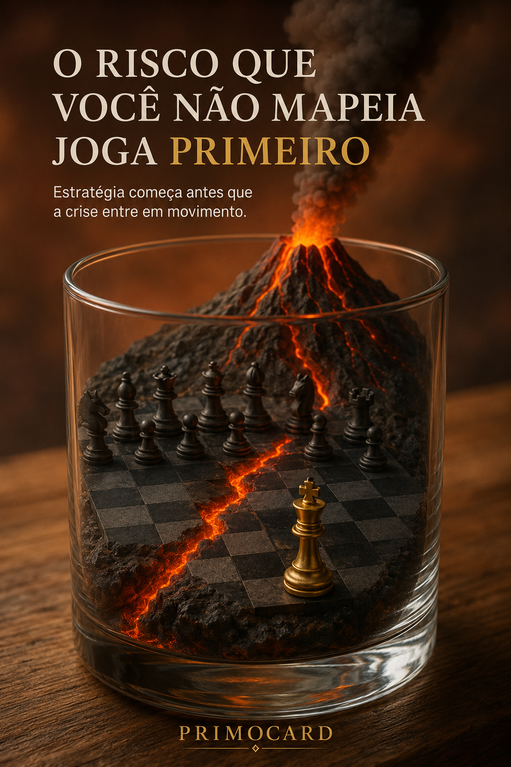 O risco ignorado costuma agir primeiro
