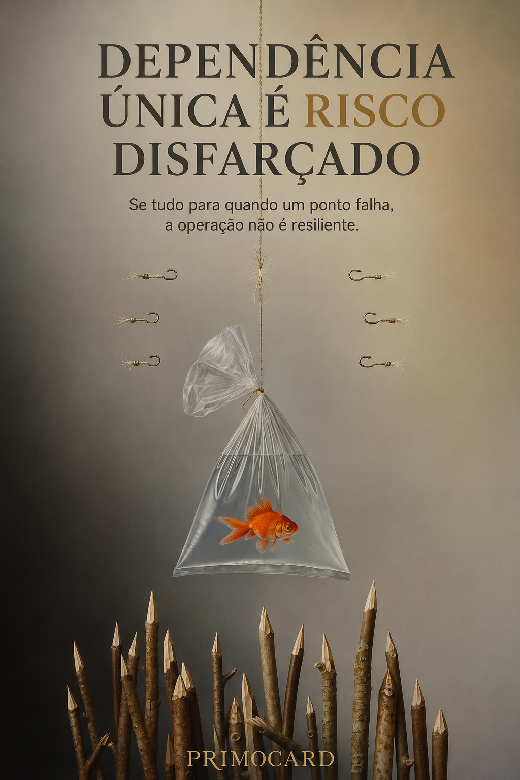 Dependência única é risco disfarçado
