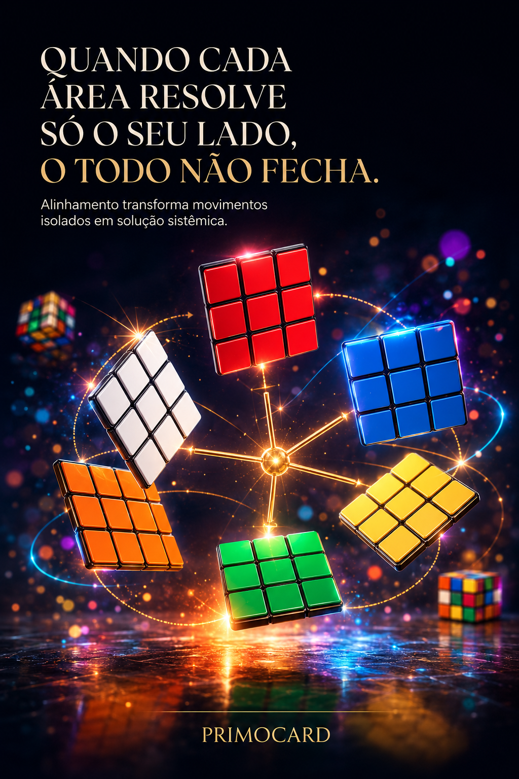 Quando cada área resolve apenas o seu lado