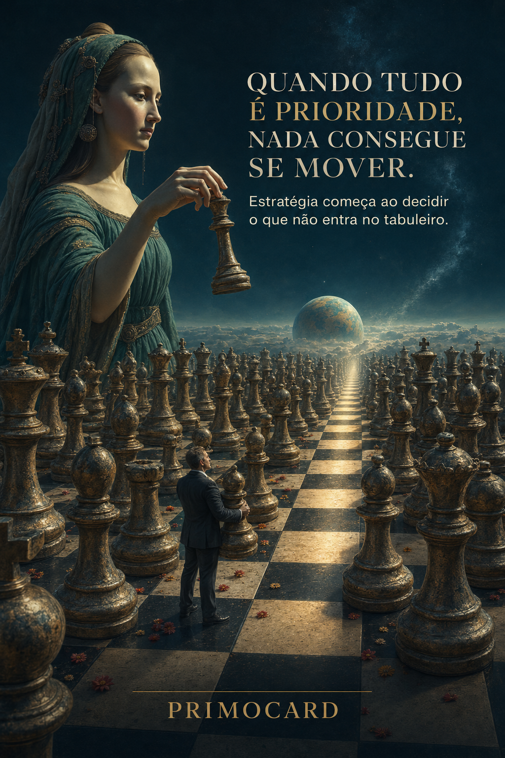 Quando tudo é prioridade, nada consegue se mover
