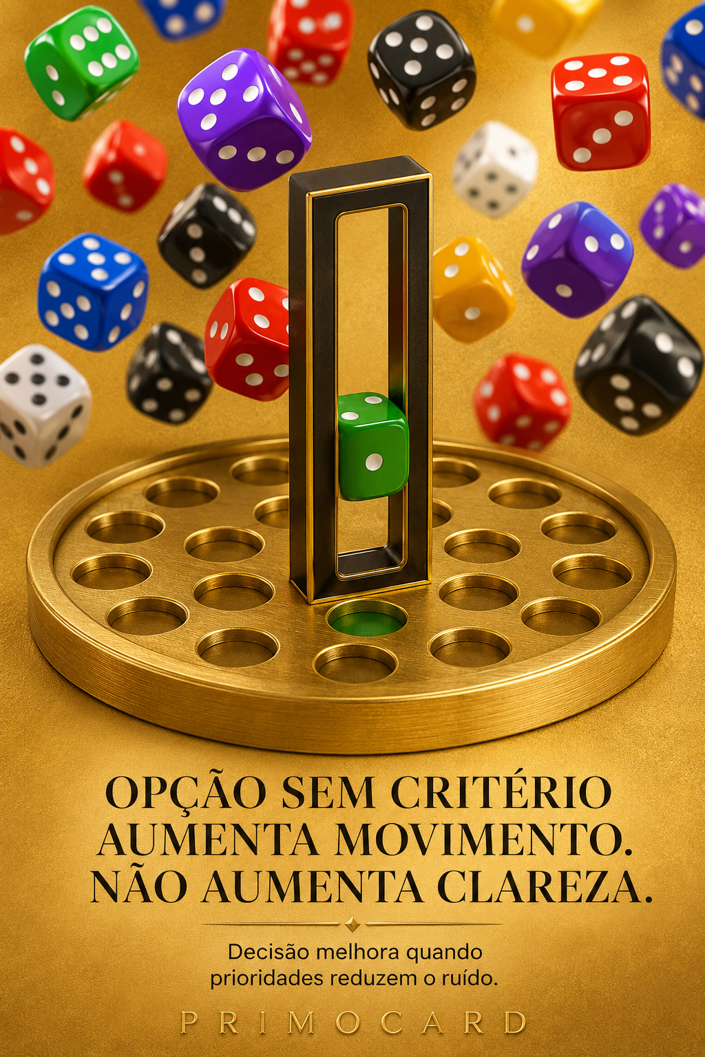 Mais opções não garantem decisões melhores
