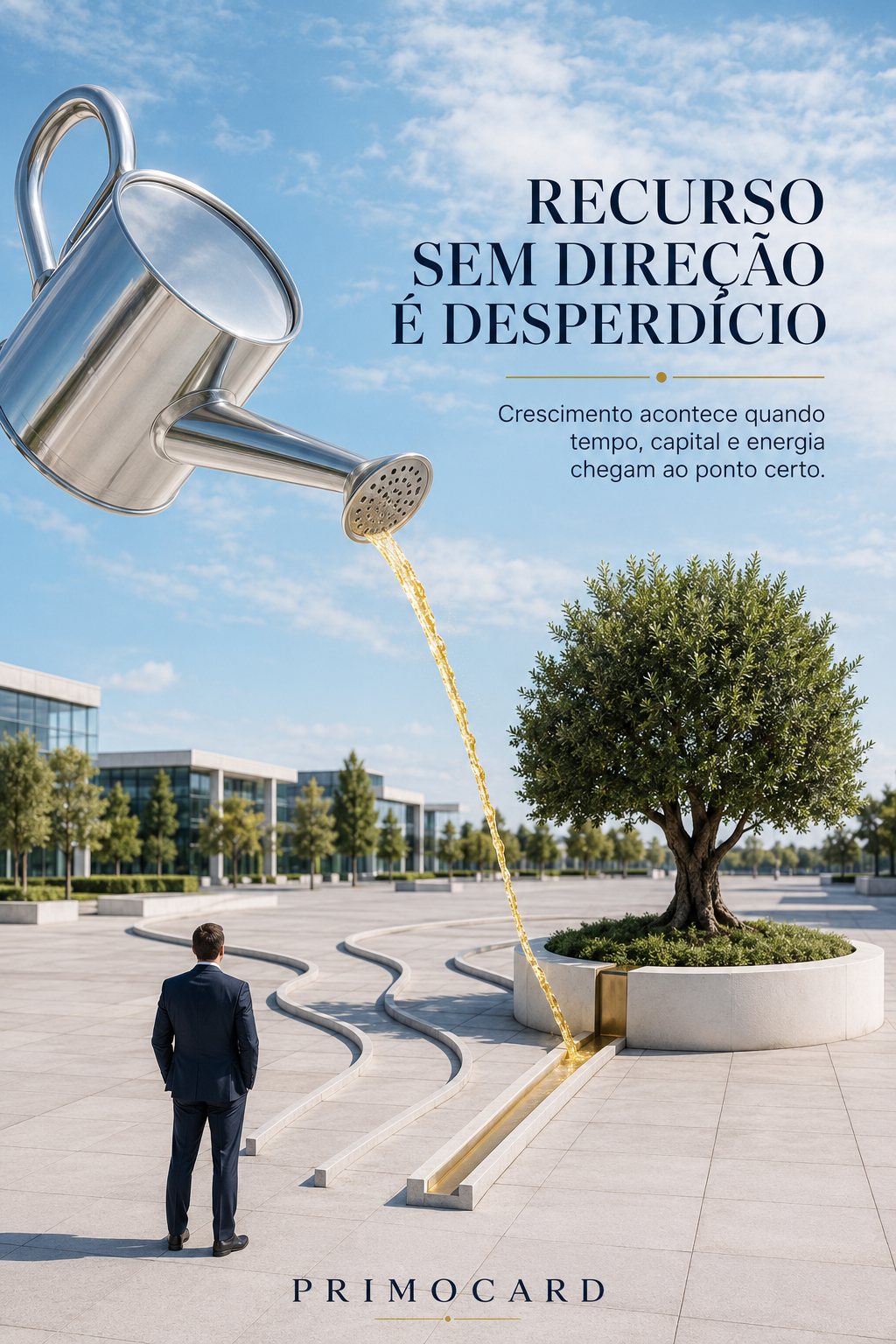 RECURSO SEM DIREÇÃO É DESPERDÍCIO