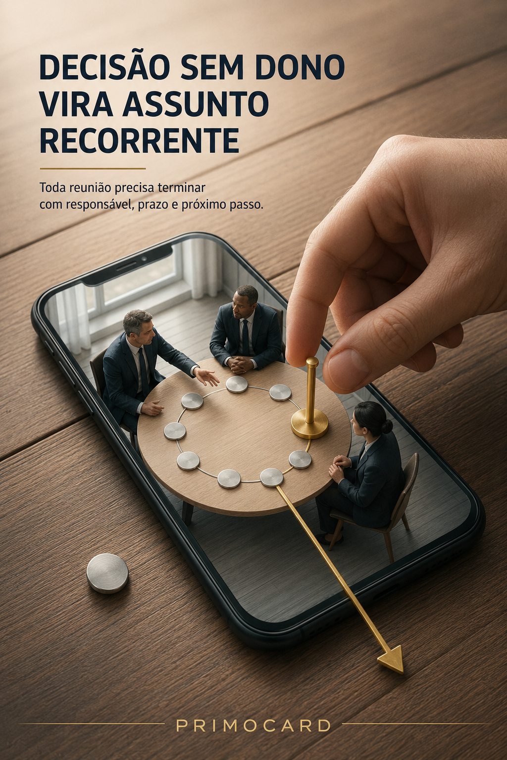 Toda decisão precisa de responsável e prazo