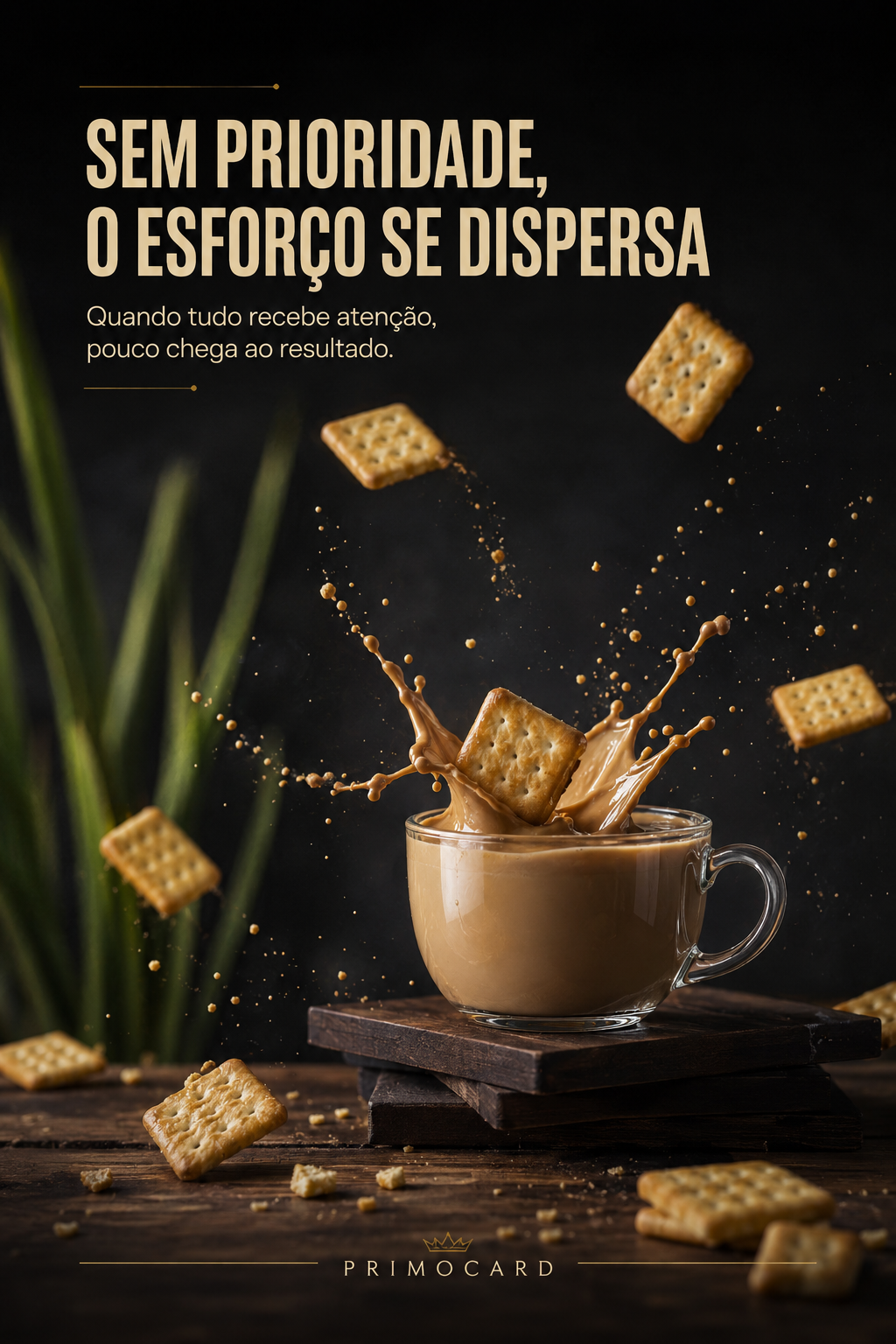 Sem prioridade, o esforço se dispersa