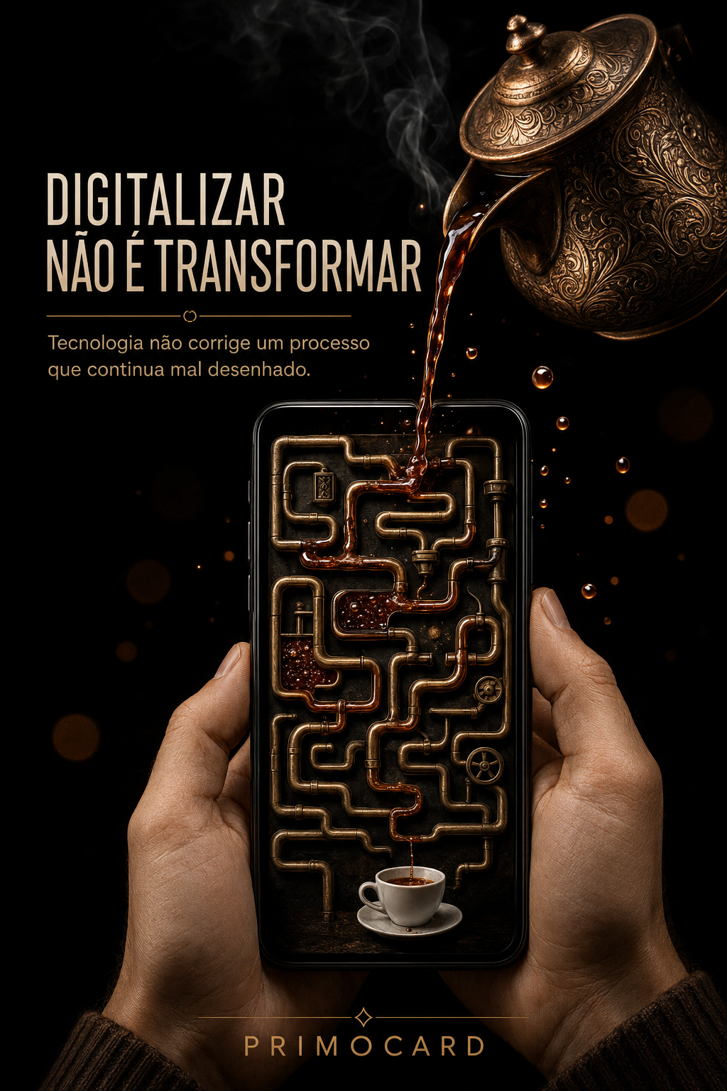 Digitalizar não é transformar