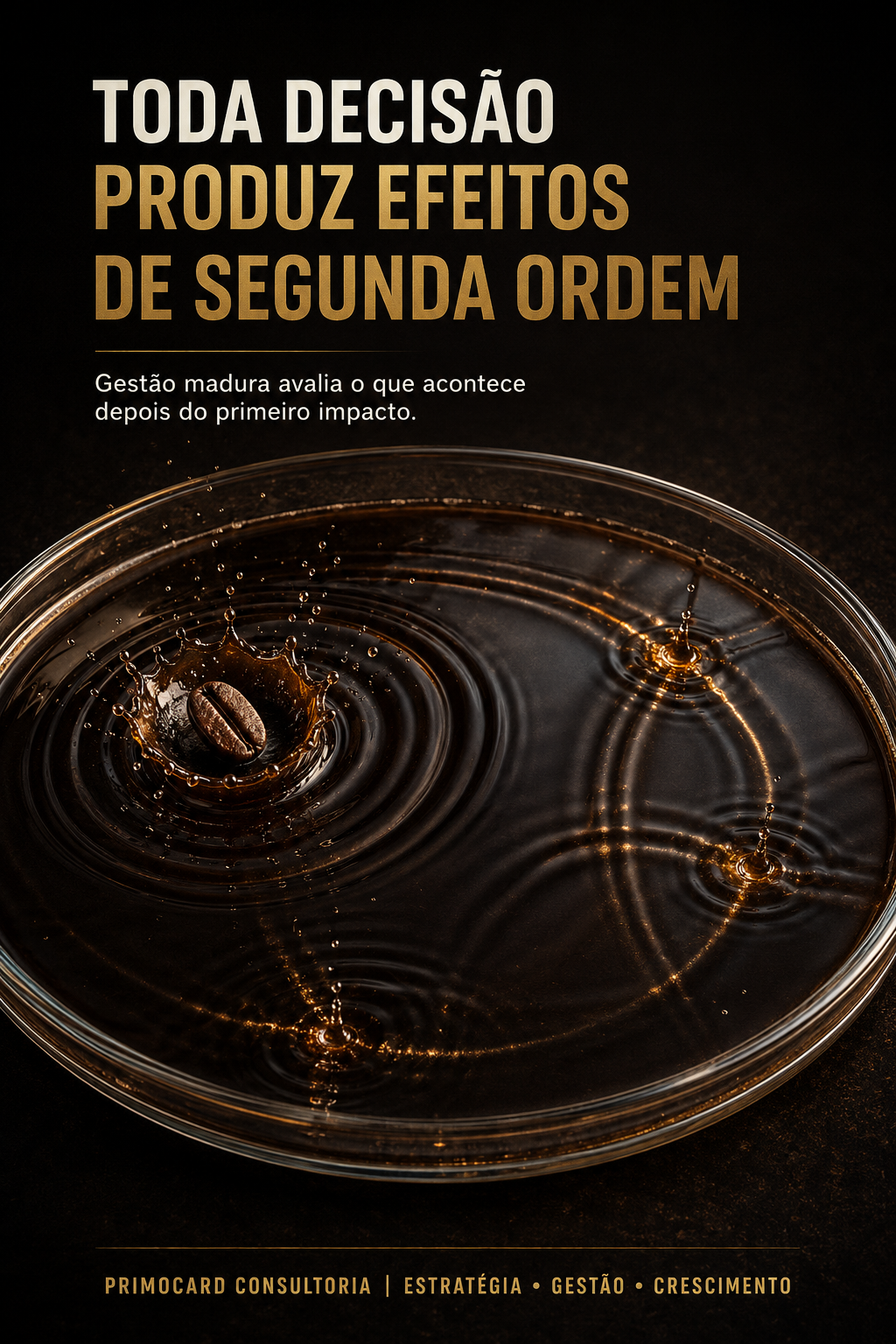 Toda decisão produz efeitos de segunda ordem