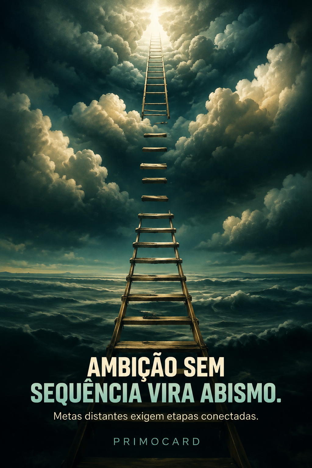 Ambição precisa de etapas conectadas
