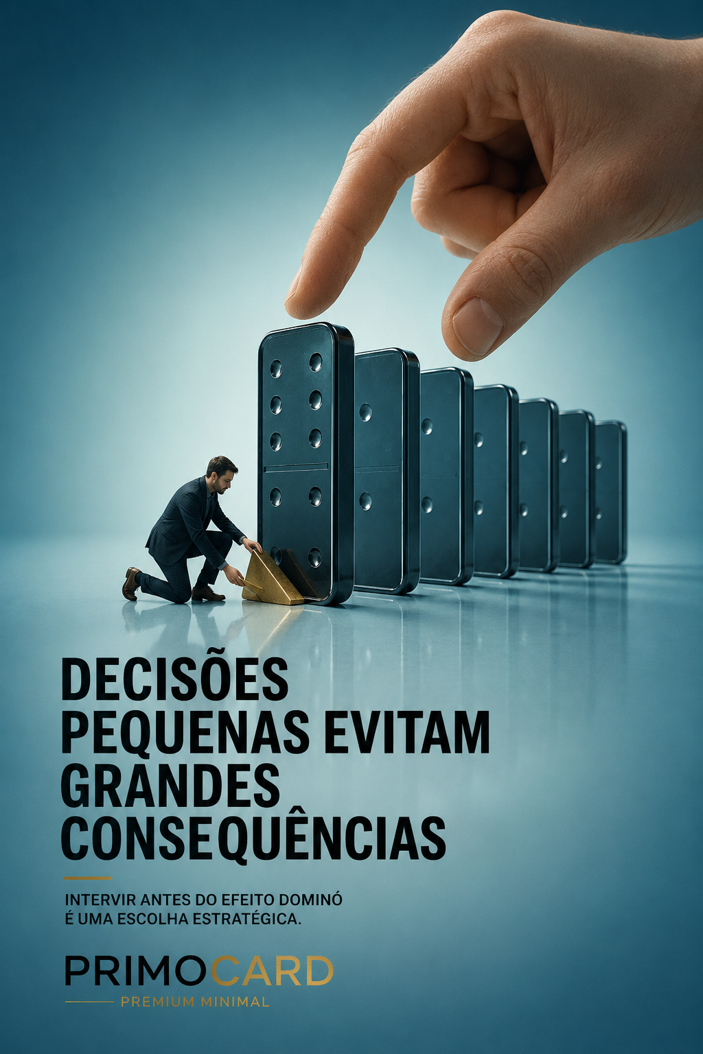 DECISÕES PEQUENAS EVITAM GRANDES CONSEQUÊNCIAS