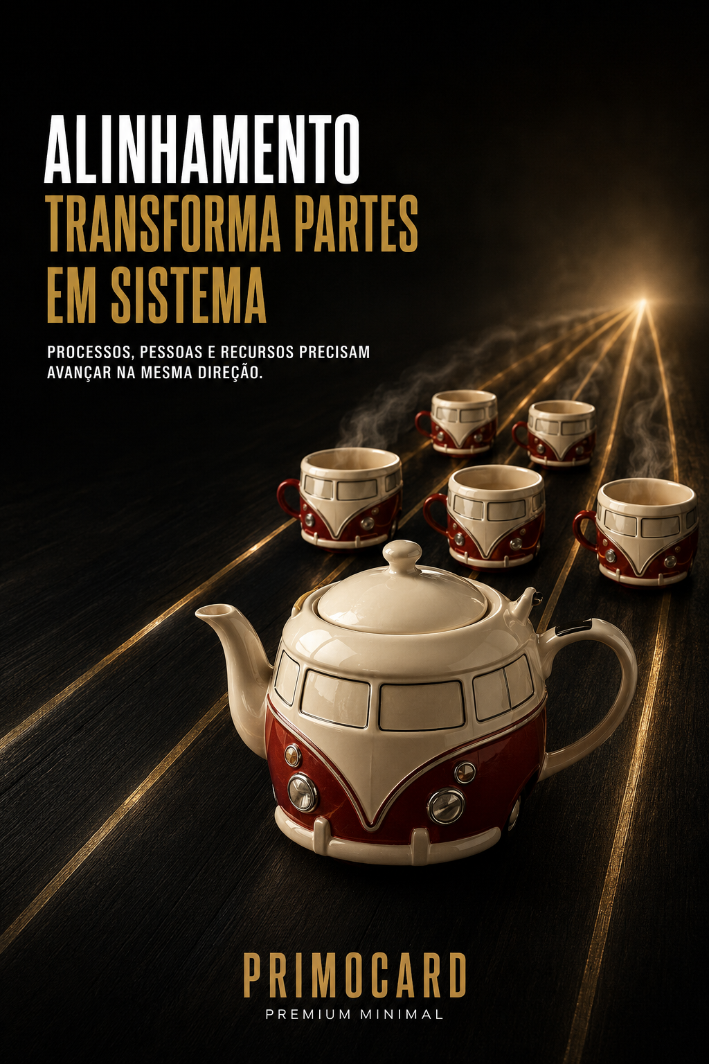 Alinhamento transforma esforços isolados em resultado