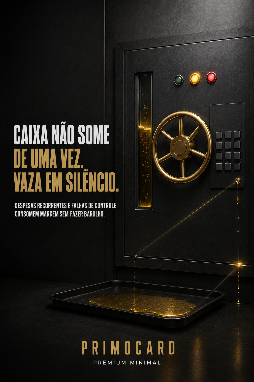 Pequenos vazamentos comprometem o caixa