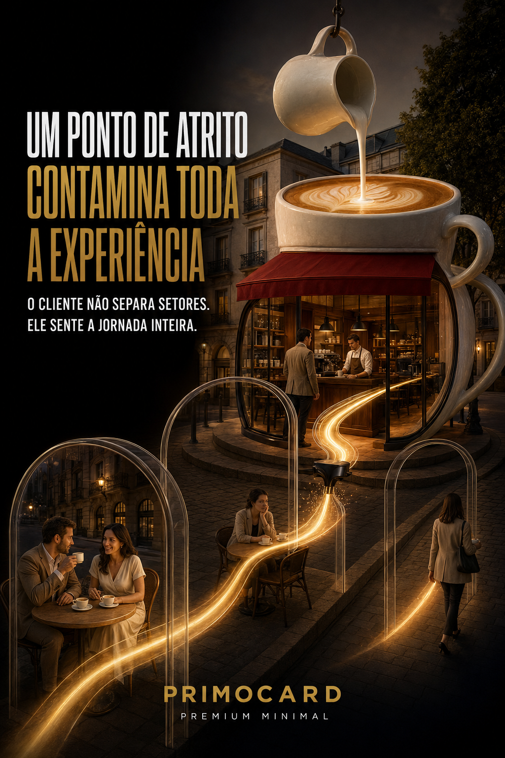 Um ponto de atrito compromete toda a experiência do cliente
