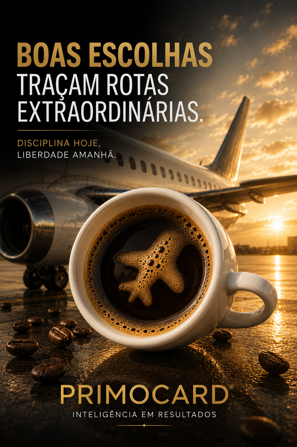 Boas escolhas constroem rotas extraordinárias