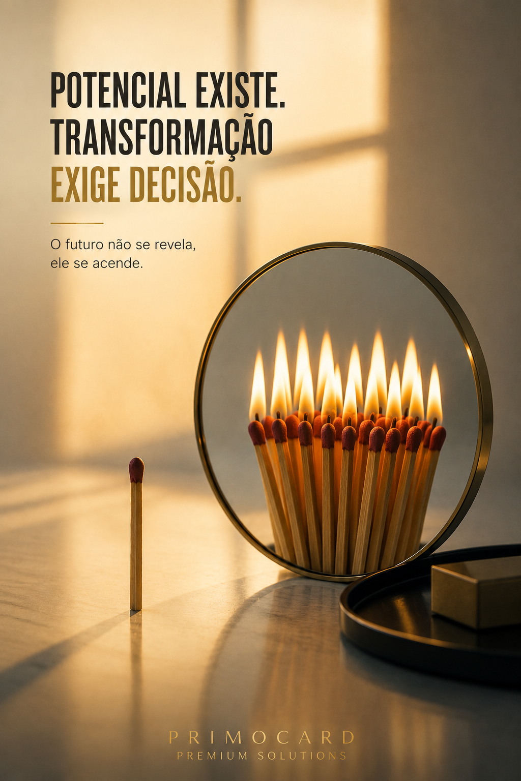 Potencial só se transforma quando existe decisão