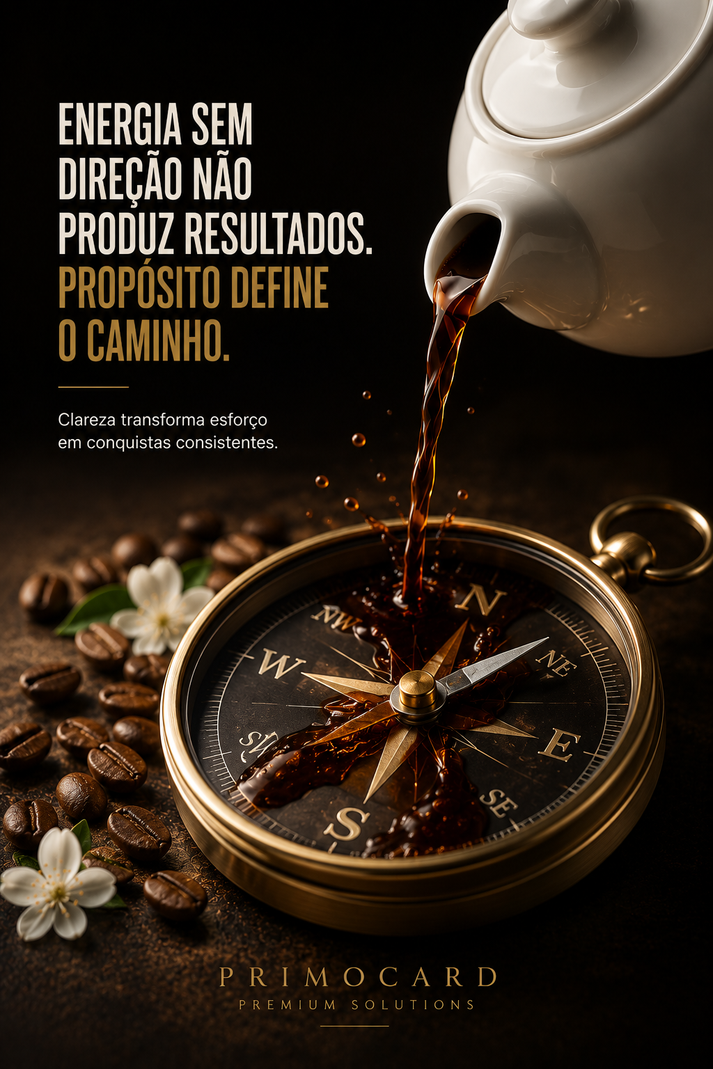 Energia sem direção aumenta o esforço, não o resultado