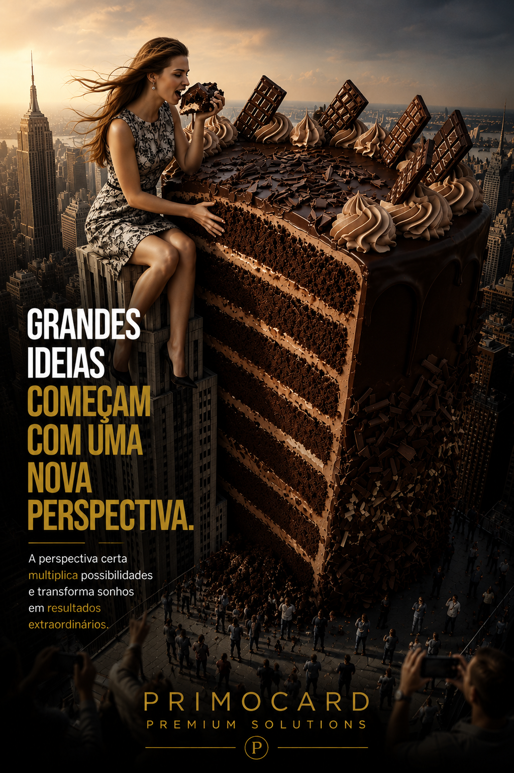 Grandes ideias começam com uma nova perspectiva