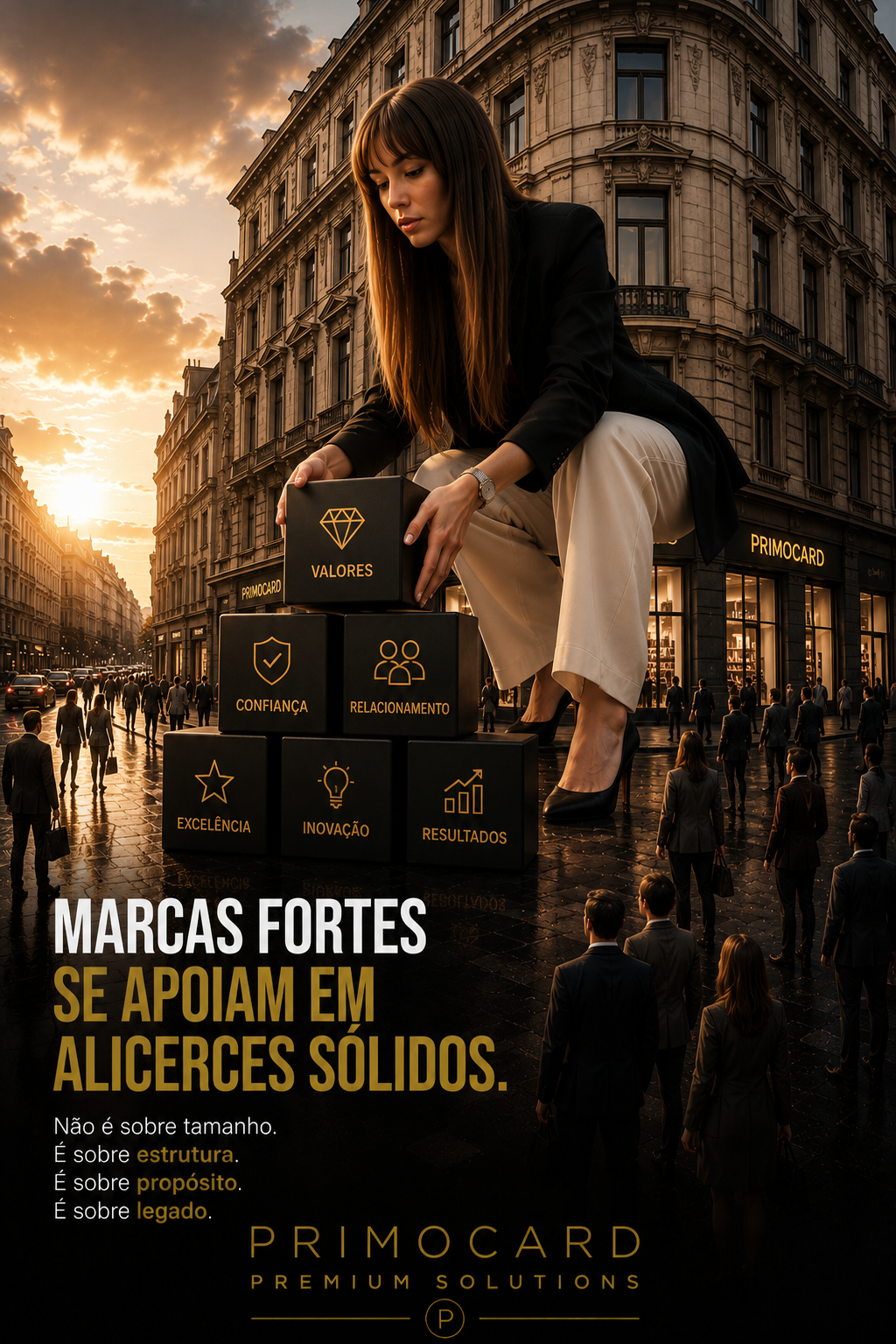 Marcas fortes começam pela estrutura