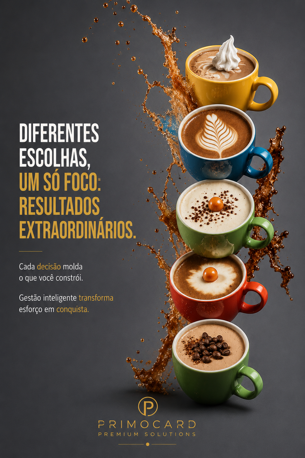 Escolhas diferentes podem servir ao mesmo objetivo
