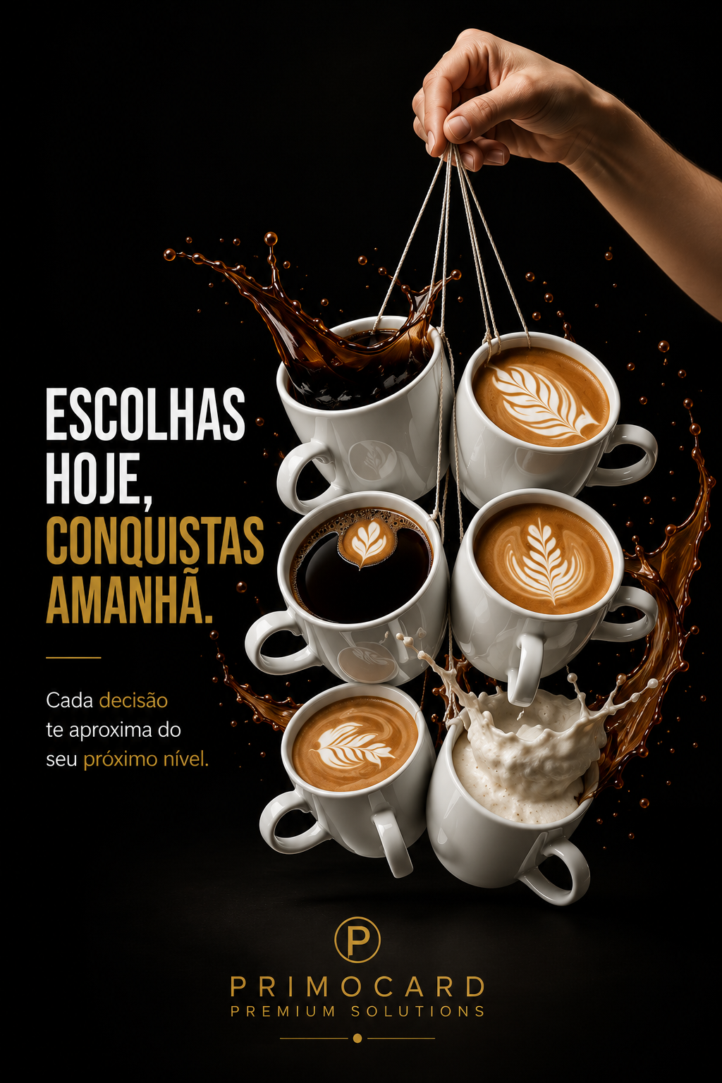 Escolhas de Hoje Constroem as Conquistas de Amanhã