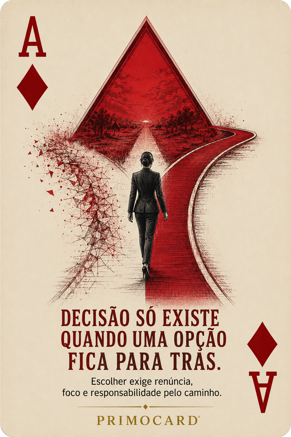 TODA ESCOLHA DEIXA ALGO PARA TRÁS