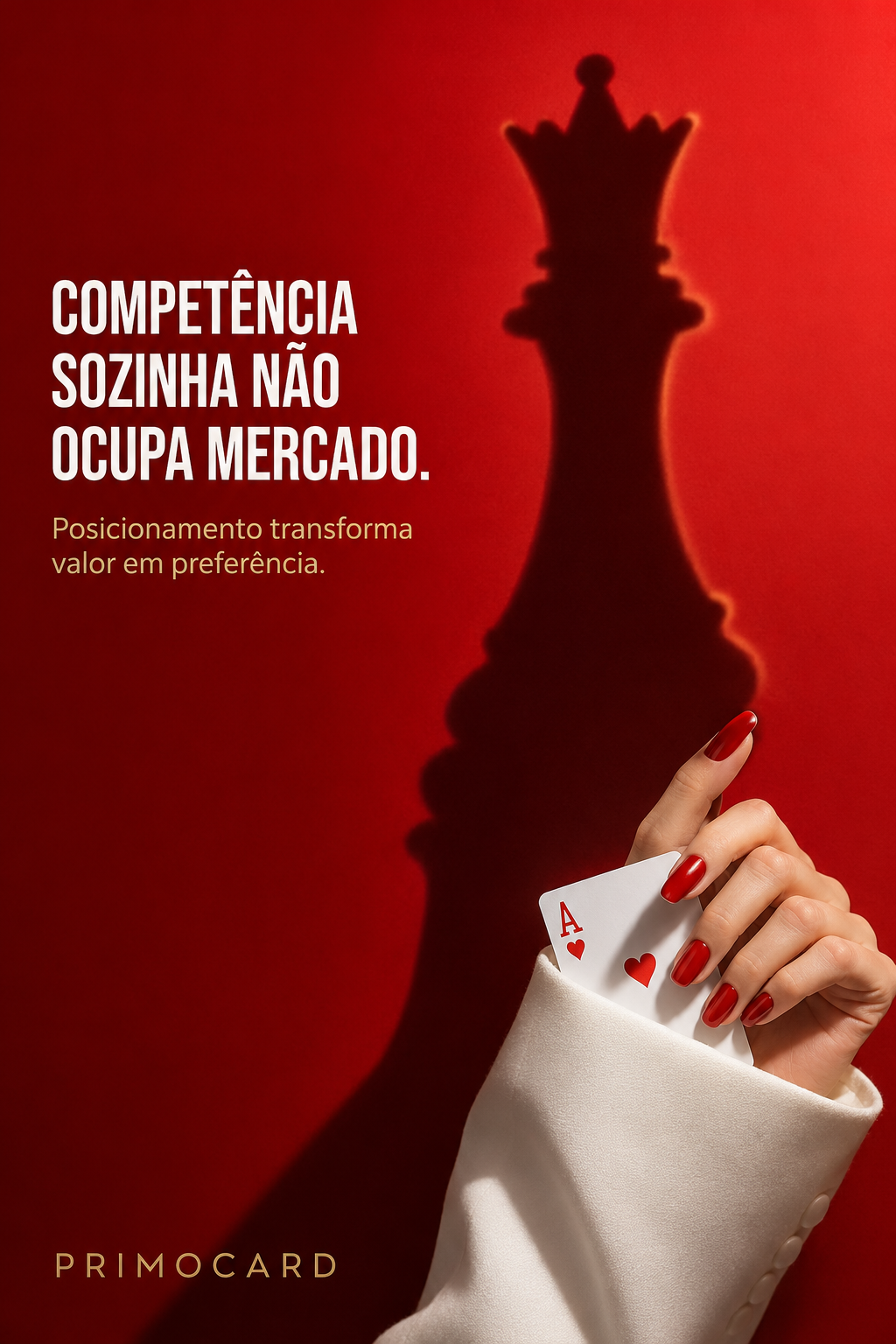 COMPETÊNCIA SOZINHA NÃO OCUPA MERCADO